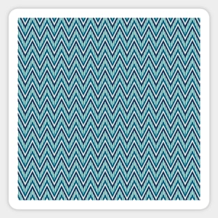 Zig zag pattern Sticker